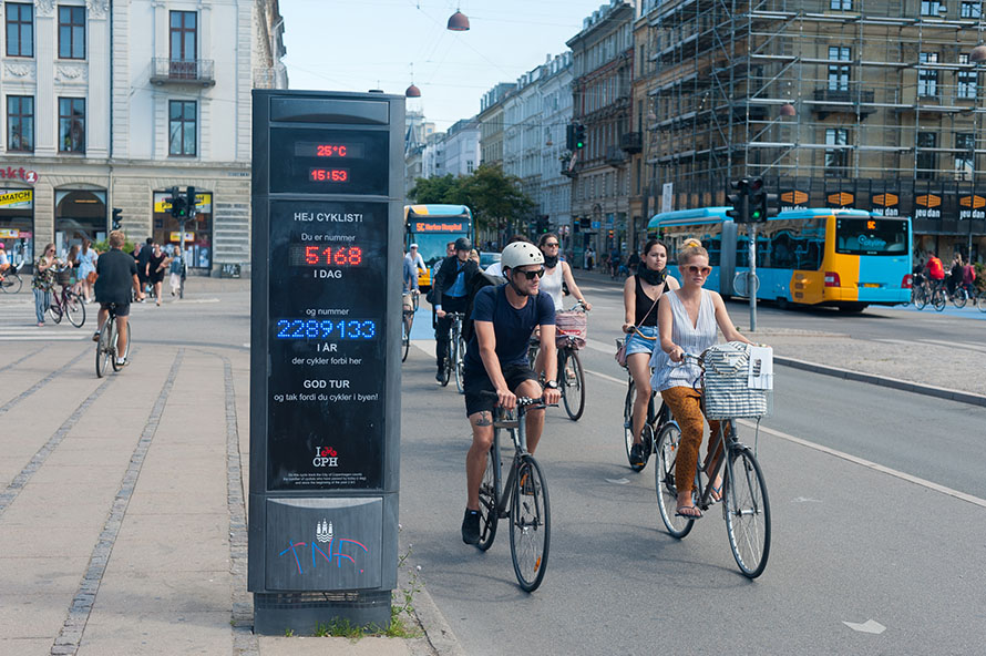 COPENHAGUE à vélo