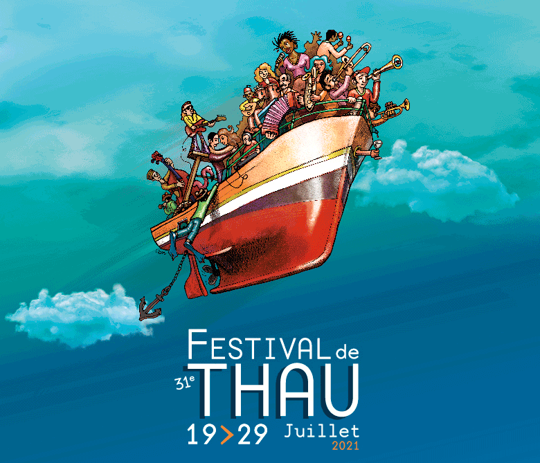 Jeudi 22 Juillet, Festival de Thau avec la Roue libre