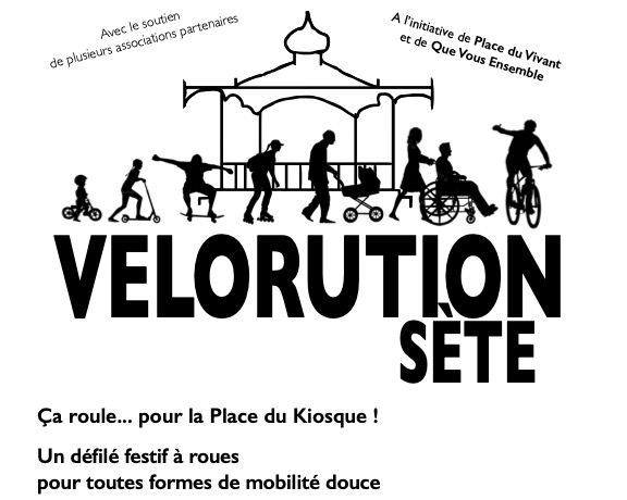 Vélorution, samedi 25 juin à 11 h pour la sauvegarde de la place du kiosque