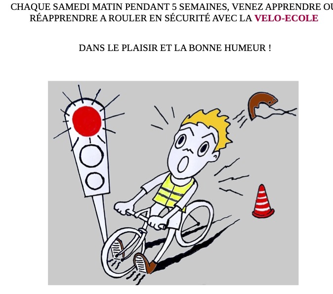 Il est toujours temps d’apprendre à faire du vélo
